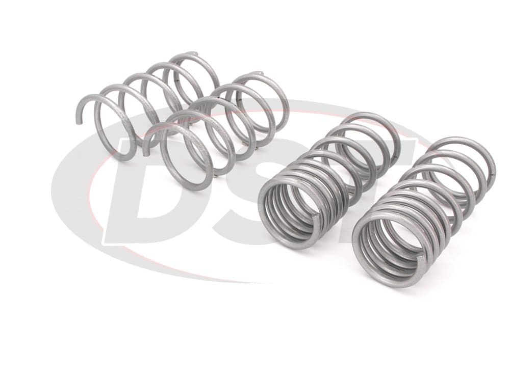 wsk-sub006 Complete Lowering Coil Spring Set - Front and Rear Lowering - 25mm (0.98 Inch)