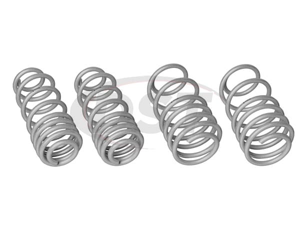 wsk-vwn003 Complete Lowering Coil Spring Set - Front 25mm (0.98 inch) - Rear 20mm (0.78 inch)
