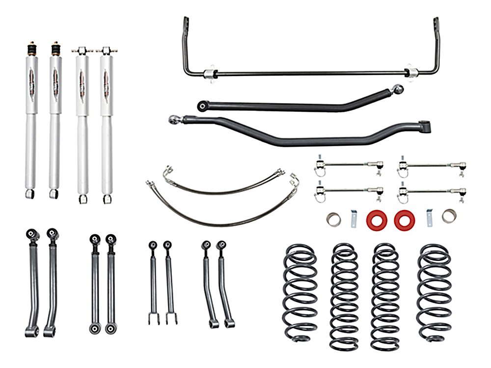 Lift Kit - 4 Inch Front and 4 Inch Rear | Trail Performance Shocks Front and Rear