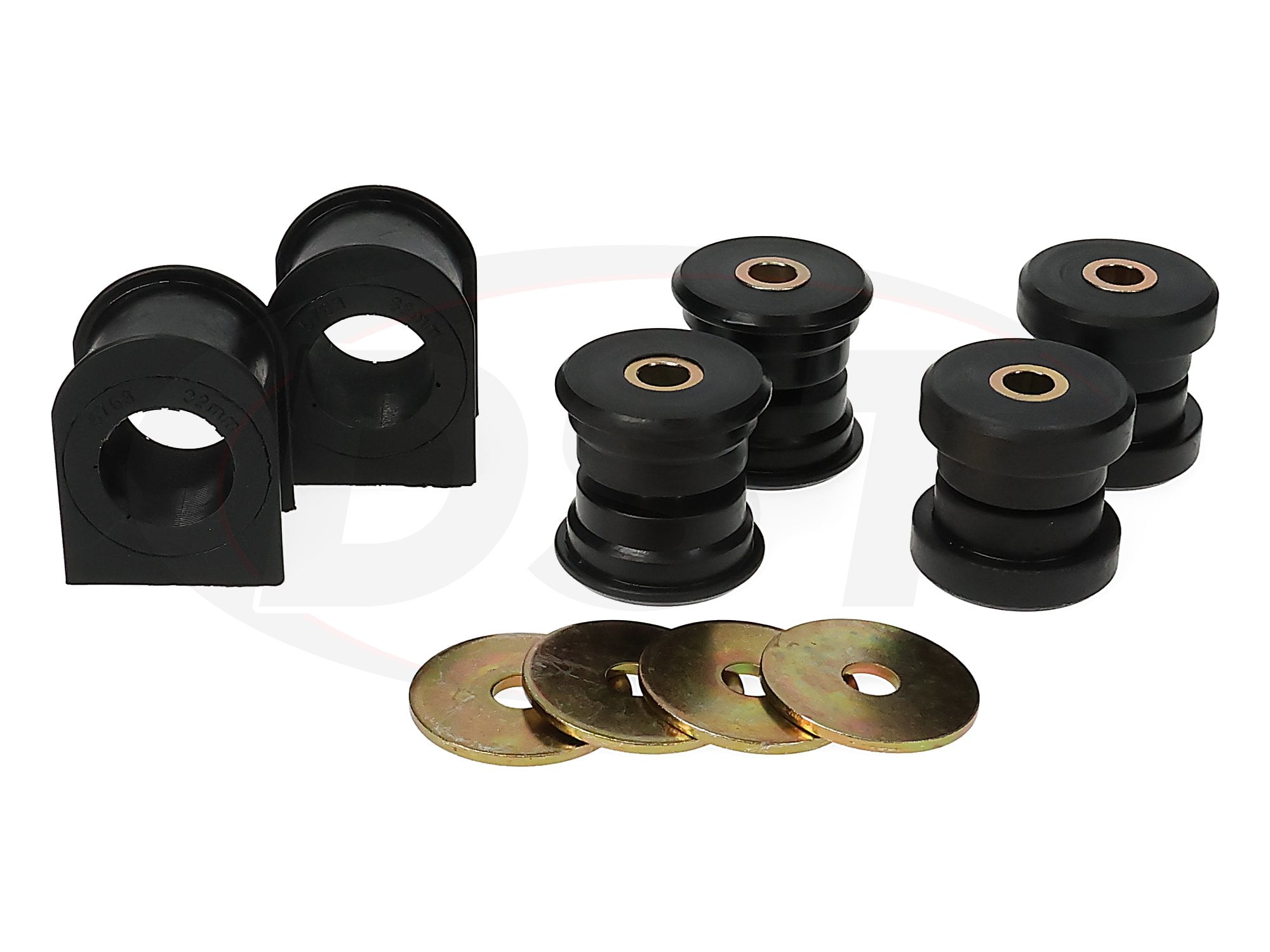 Front Sway Bar Frame and Endlink Bushings - 32mm (1.26 inch) Sway Bar - 1.5 Inch Endlink Eyes