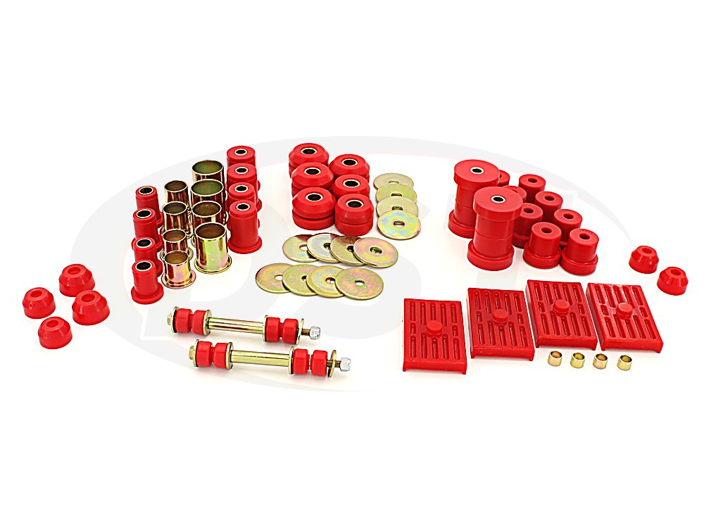 Complete Suspension Bushing Kit - Chevrolet Nova - Multi Leaf - 75-79
