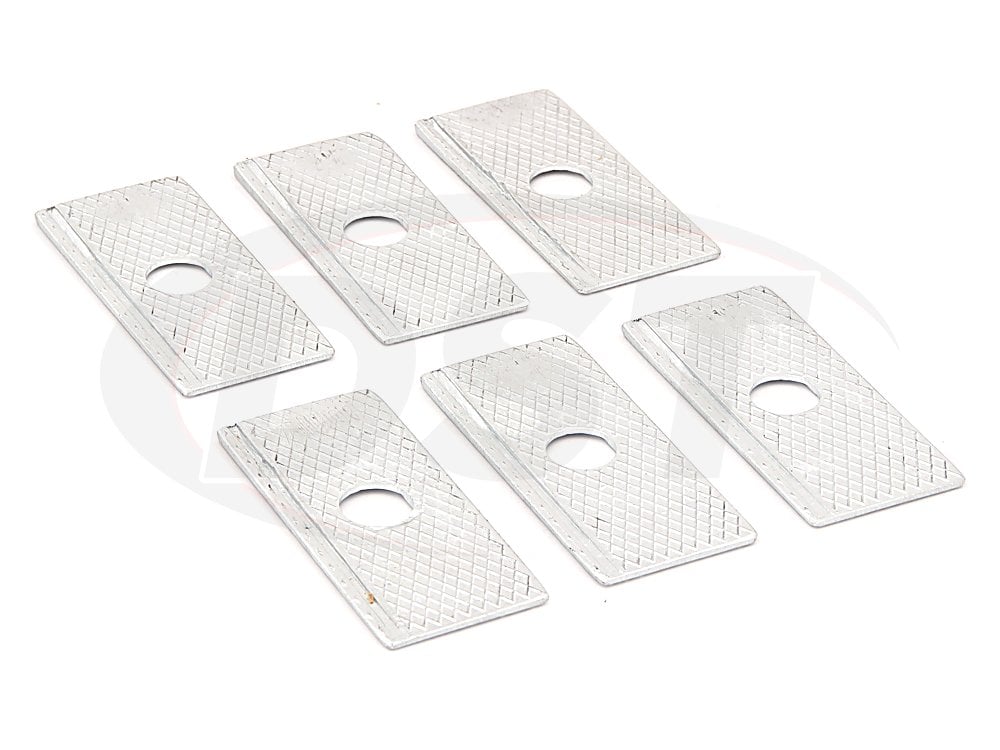 Front Alignment Caster Wedge Multi-Pack - Allows +/- 1 Degree of Change