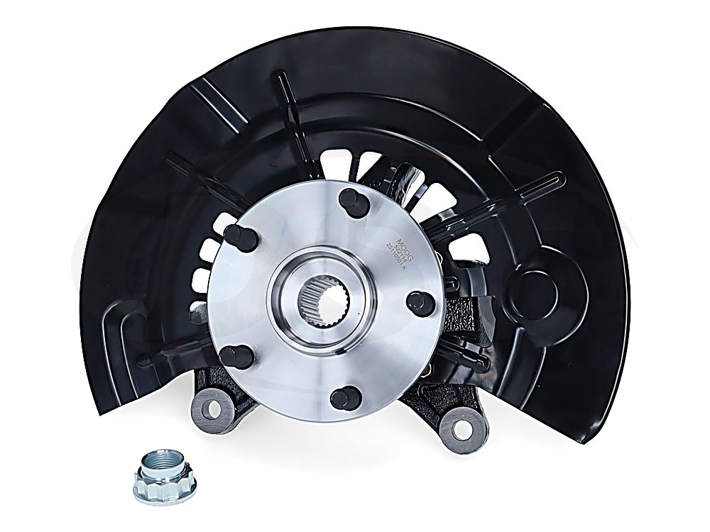 Complete Front Steering Knuckle Assembly - Driver Side for the Toyota Camry