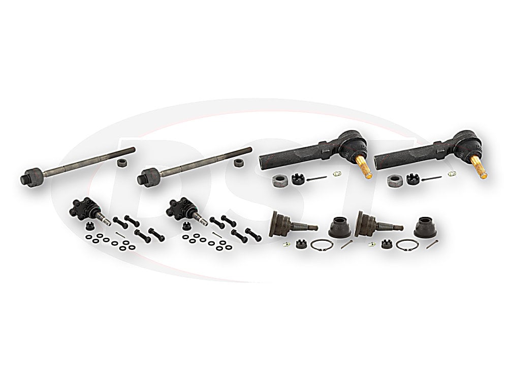Front End Steering Rebuild Package Kit - Rack Steering Only