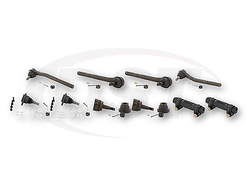 Front End Steering Rebuild Package Kit - V8 Models