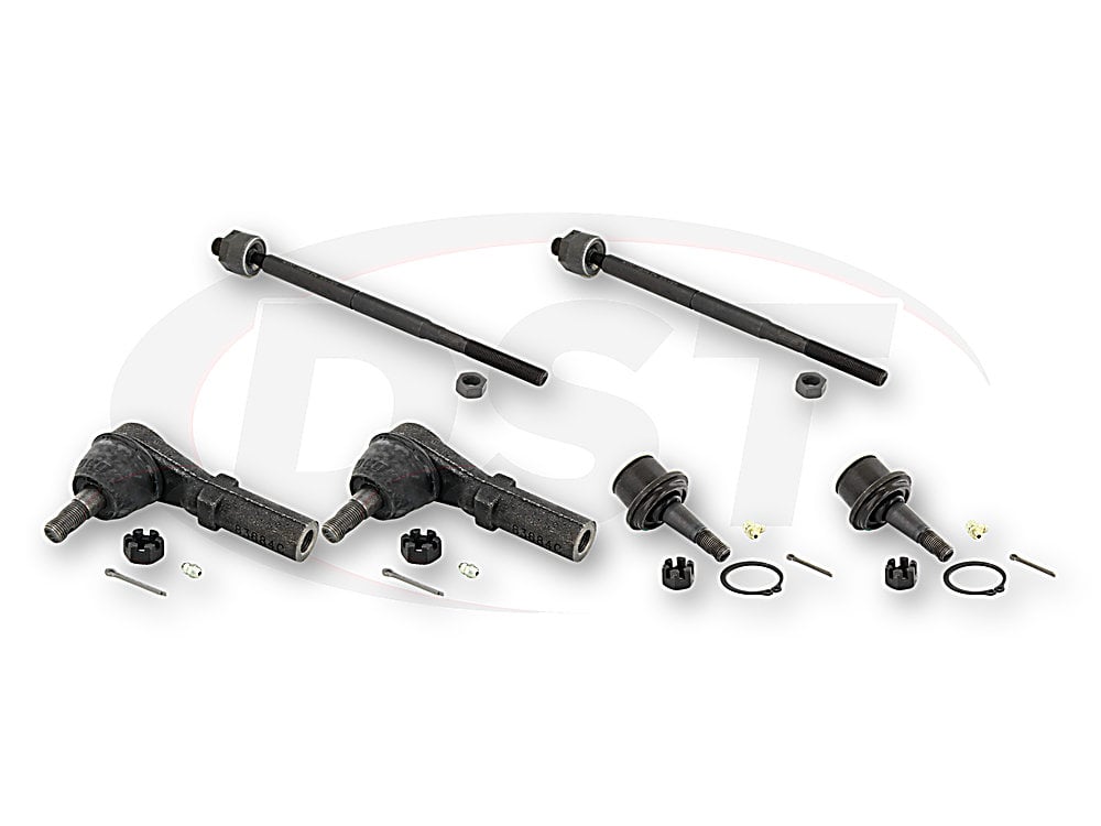Front End Steering Rebuild Package Kit - Rear Wheel Drive