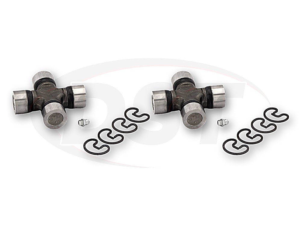U Joint Package - All 2WD Jeep Models 66-69 (Except Wagoneer) for the Jeep Cj5