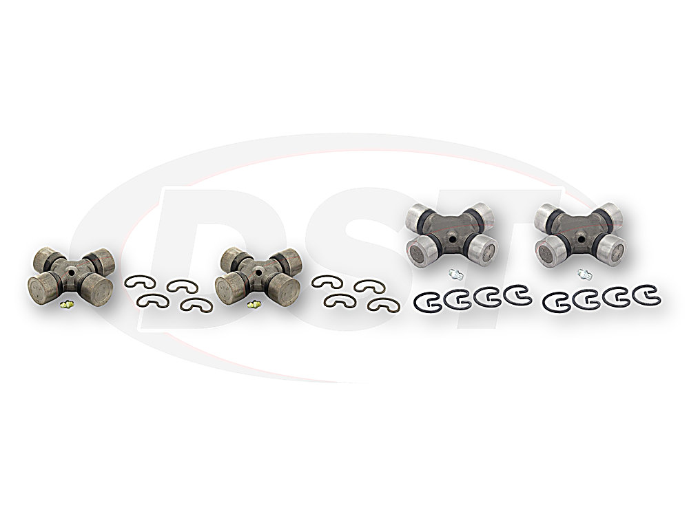 U Joint Package - Ford F-250 4WD 97-98 (Except Heavy Duty) for the Ford F250