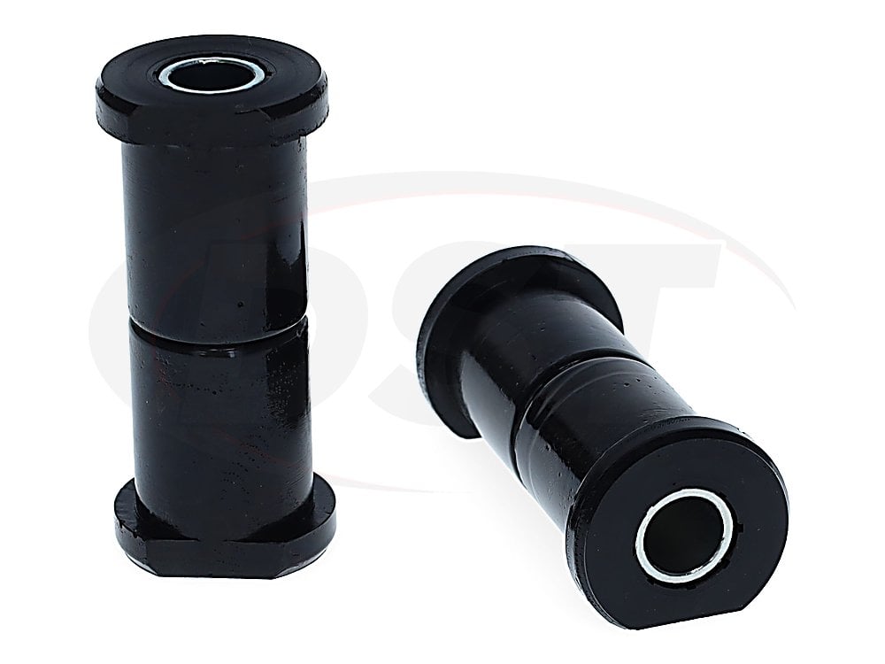 Rear Frame Shackle Bushings - Molded In