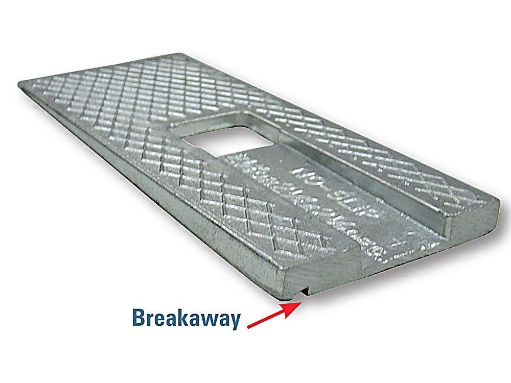 Zinc Axle Shims (6) - 1/2 Degree for the Jeep Cj5