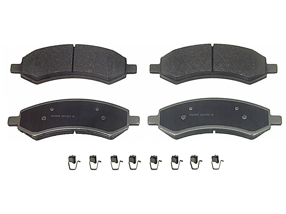 Front Brake Pads - Semi-Metallic - ThermoQuiet