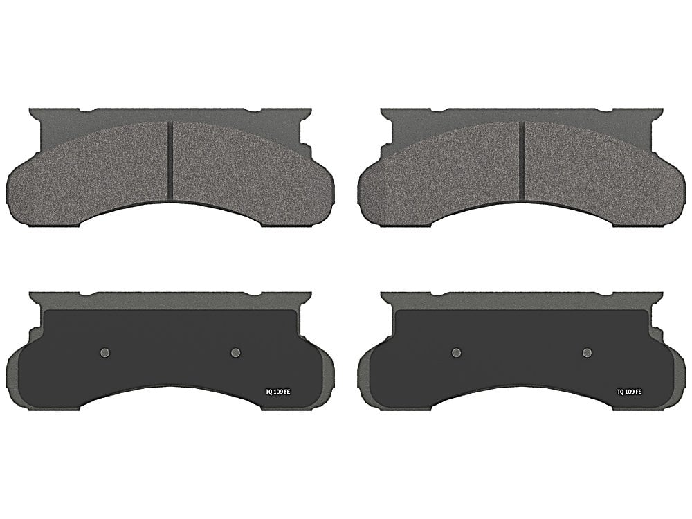 Front Brake Pads - Semi-Metallic - ThermoQuiet