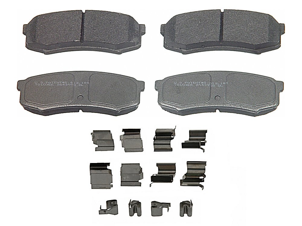 Rear Brake Pads - ThermoQuiet
