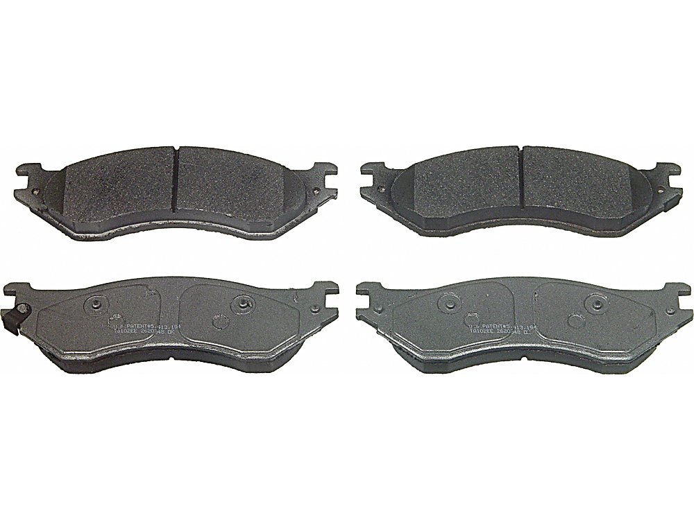 Rear Brake Pads - Semi-Metallic - ThermoQuiet