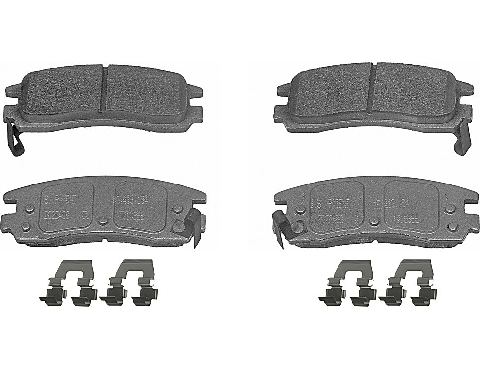 Rear Brake Pads - Semi-Metallic - ThermoQuiet