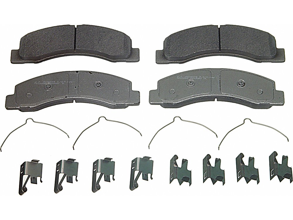 Front Brake Pads - Semi-Metallic - ThermoQuiet
