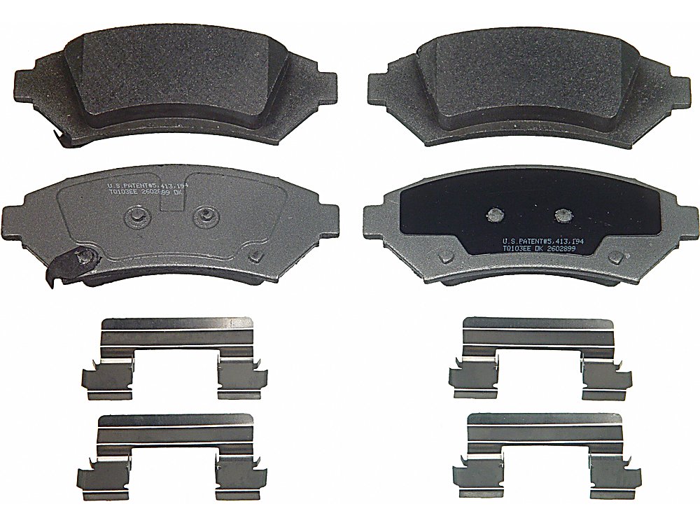 Front Brake Pads - w/ Mech. Sensor - ThermoQuiet