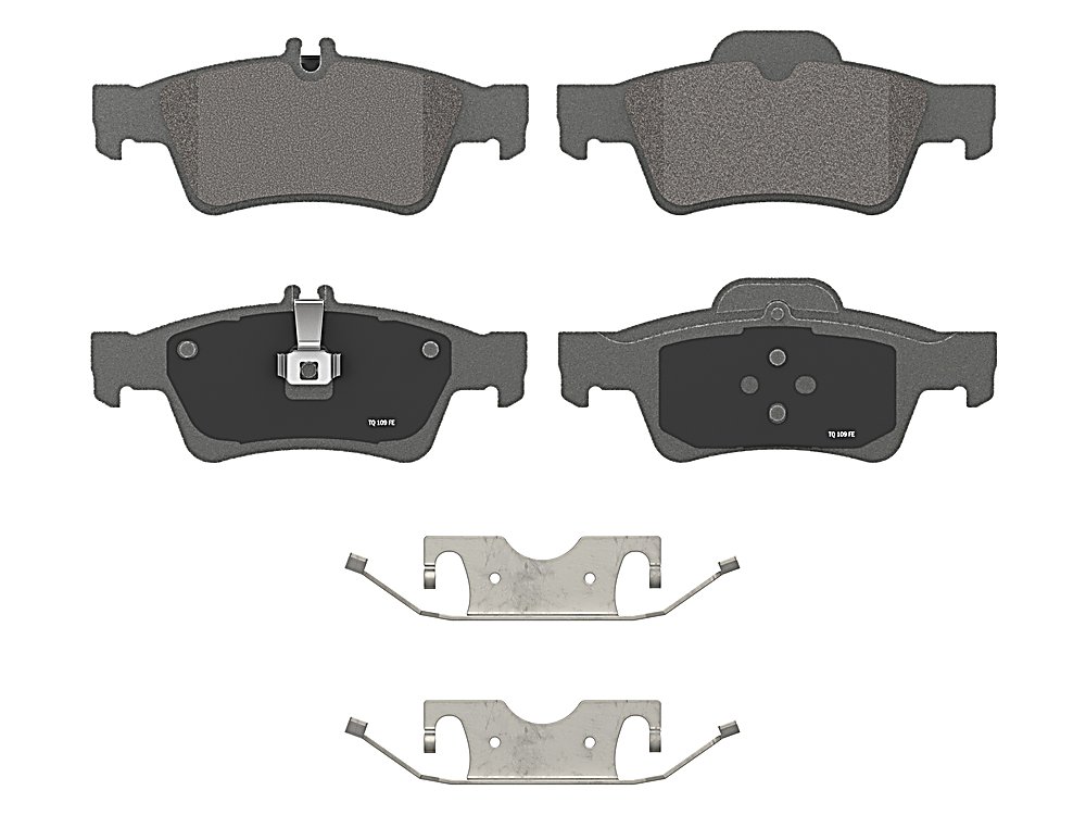 Rear Brake Pads - Semi-Metallic - ThermoQuiet