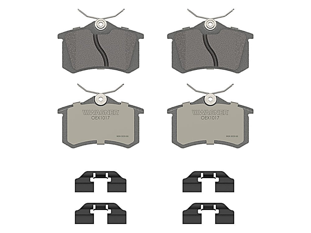 Rear Brake Pads - OEX for the Audi Tt