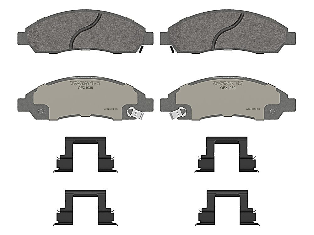 Front Brake Pads - OEX