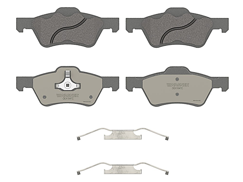 Front Brake Pads - OEX for the Ford Escape
