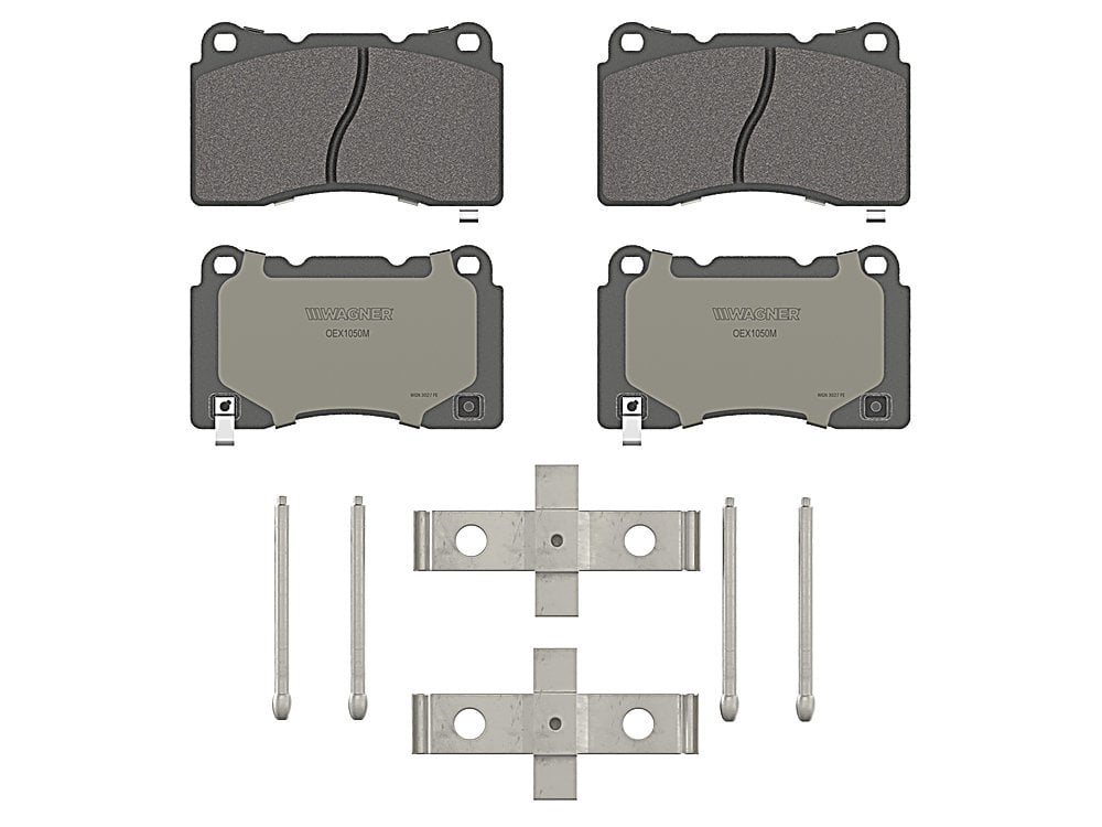 Front Brake Pads - Semi-Metallic - OEX for the Pontiac G8