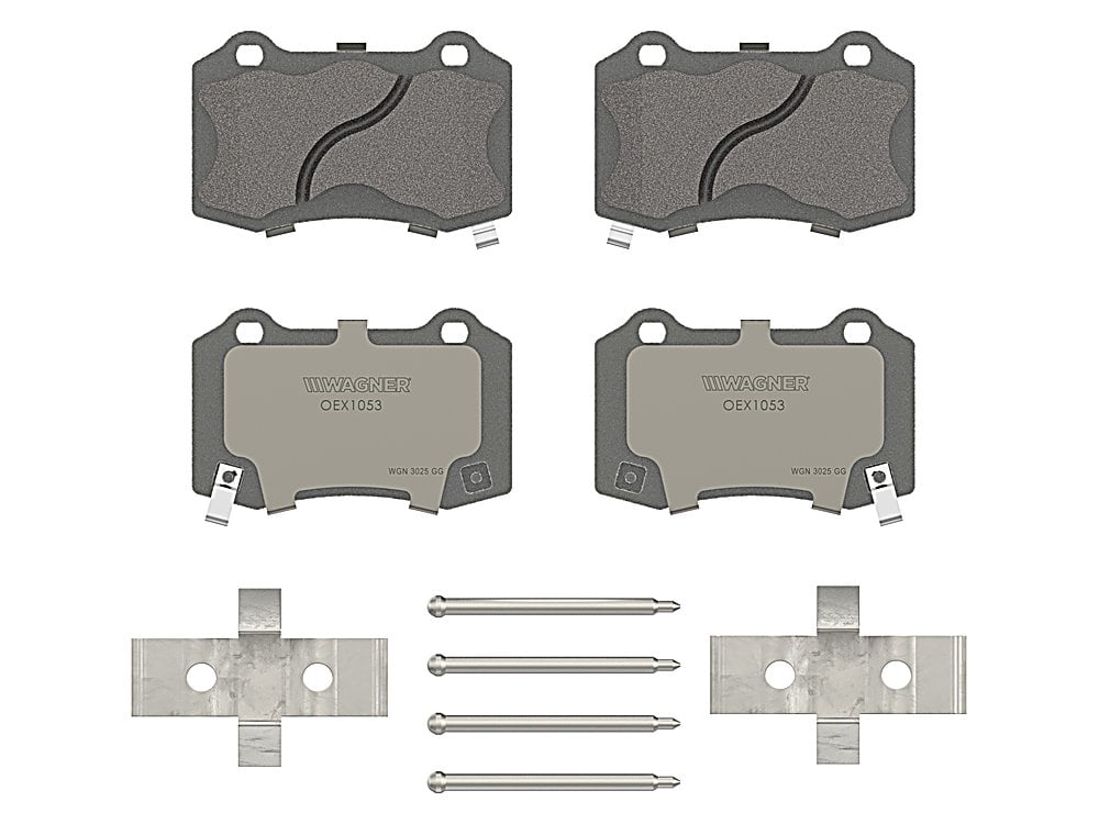 Rear Brake Pads - Ceramic - OEX