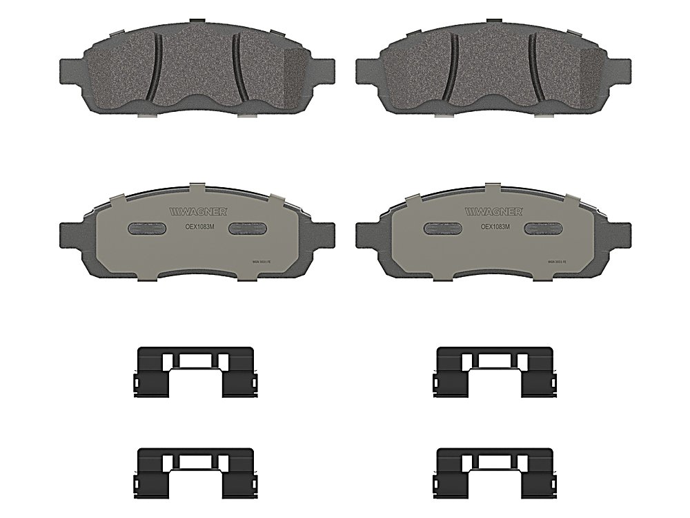 Front Brake Pads - Semi-Metallic - OEX for the Ford Lightning 2WD
