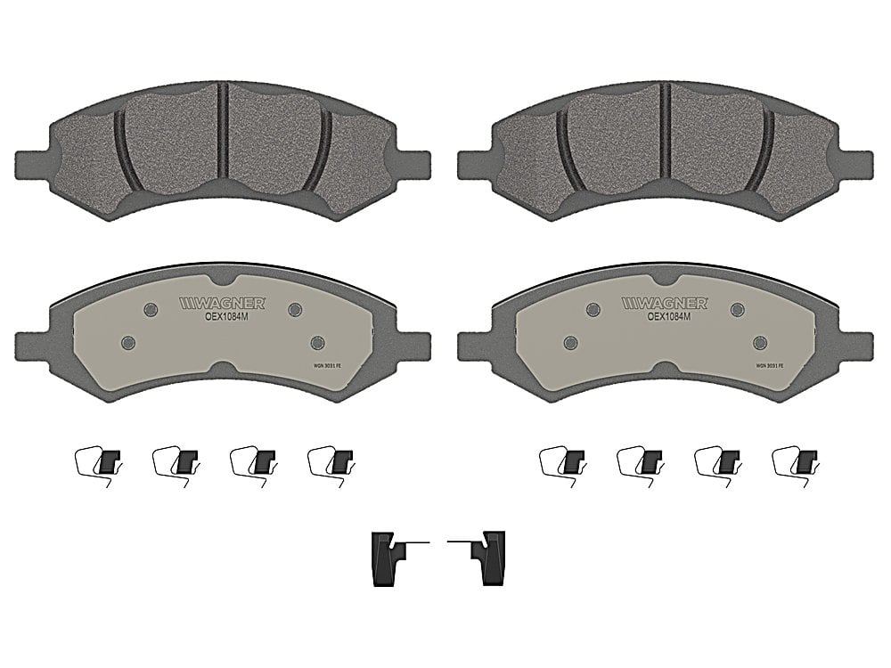 Front Brake Pads - Semi-Metallic - OEX