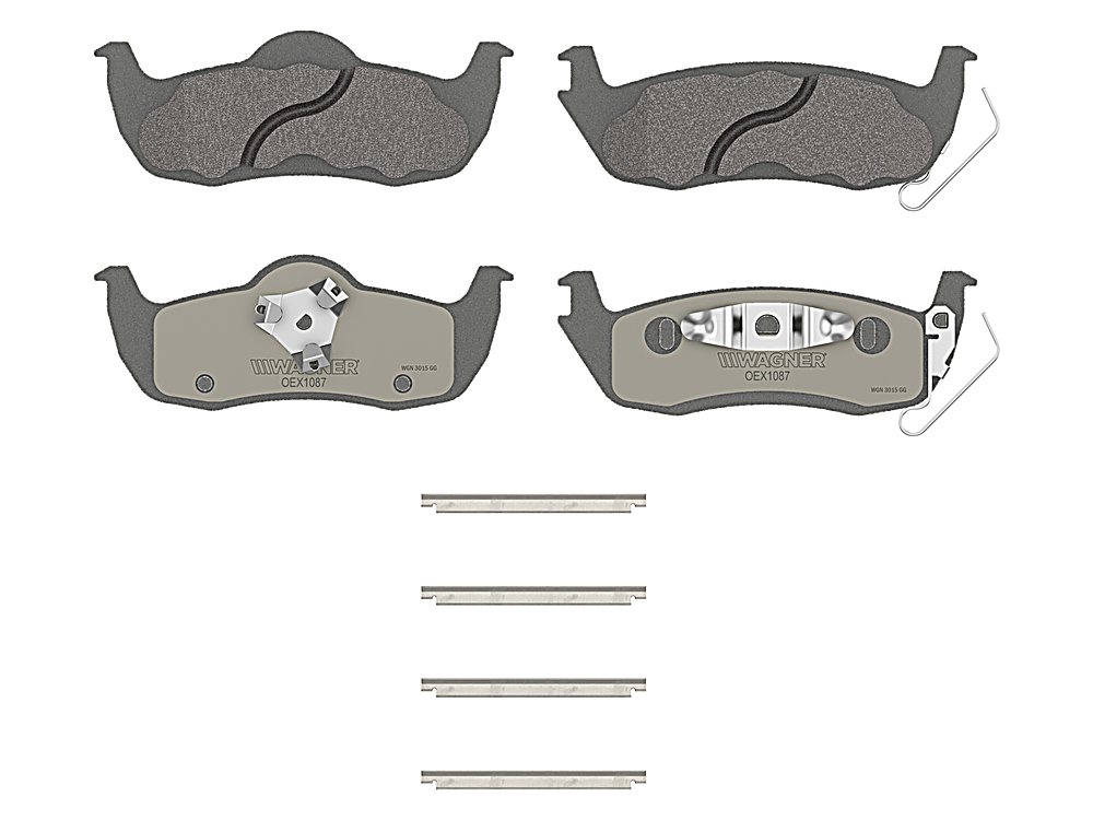 Rear Brake Pads - OEX for the Jeep Grand Cherokee