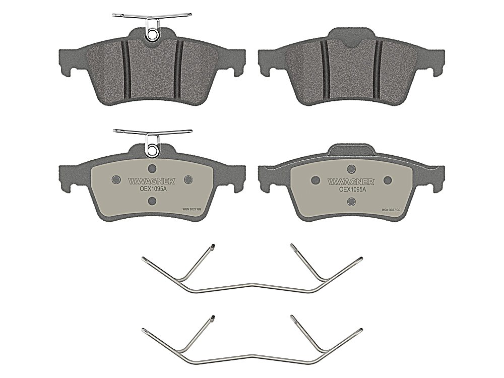 Front Brake Pads - OEX for the Mazda Mazda 3