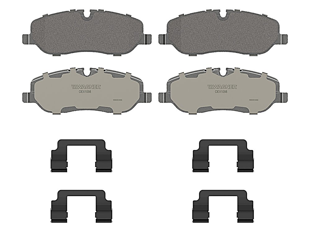 Front Brake Pads - OEX for the Land Rover Range Rover Sport