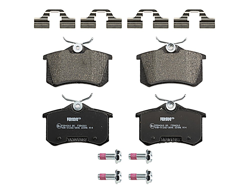 Rear Brake Pads - OEX for the Audi Tt