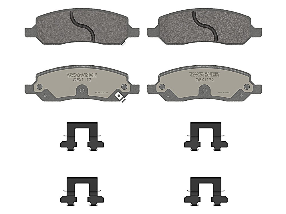 Rear Brake Pads - OEX