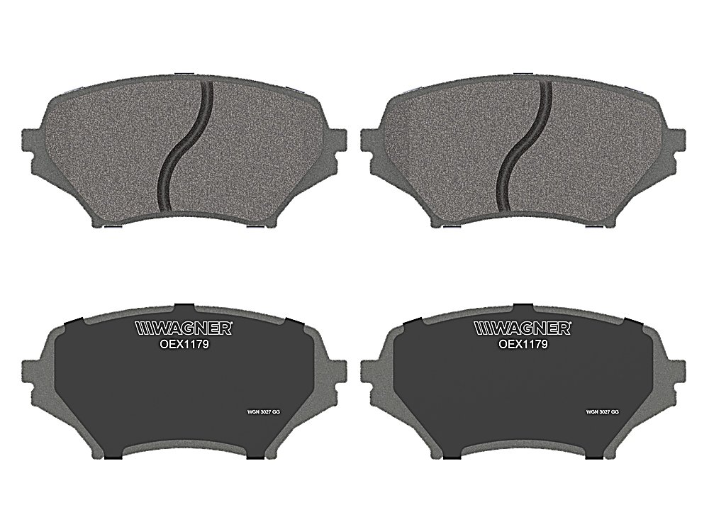 Front Brake Pads - OEX for the Mazda Miata Mx5