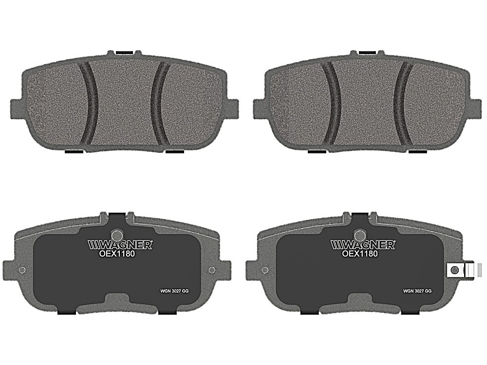 Rear Brake Pads - OEX for the Mazda Miata Mx5