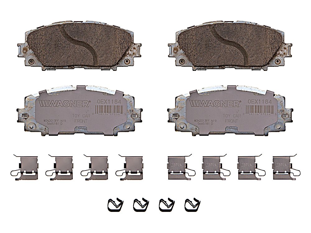 Front Brake Pads - OEX for the Toyota Prius