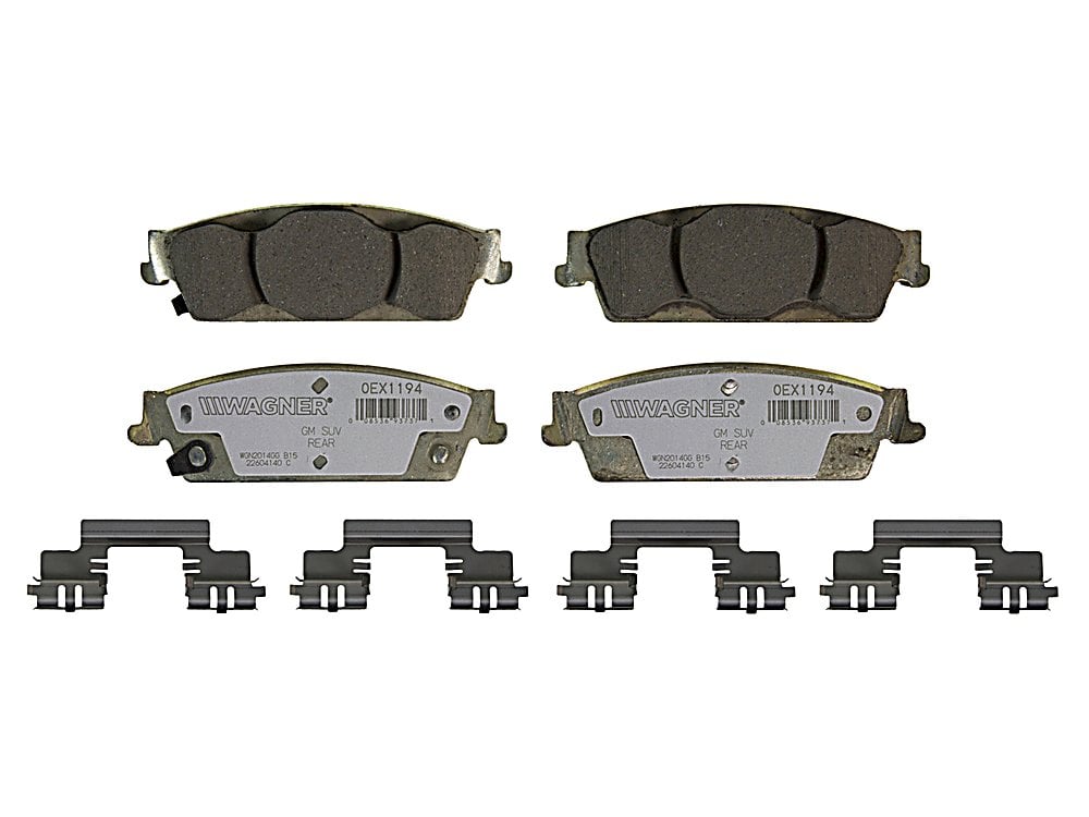 Rear Brake Pads - OEX for the Chevrolet Suburban 1500