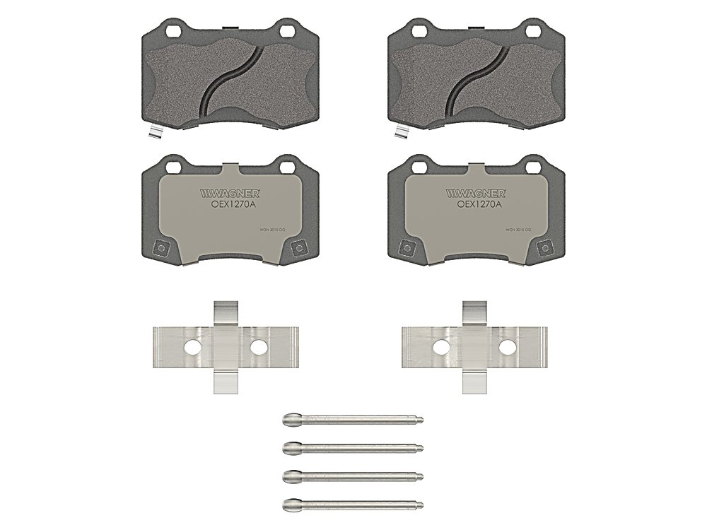 Rear Brake Pads - Ceramic - OEX for the Jeep Grand Cherokee