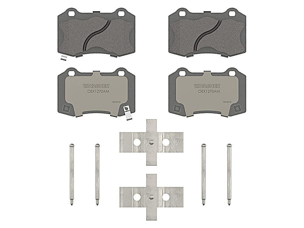 Rear Brake Pads - Semi-Metallic - OEX for the Jeep Grand Cherokee