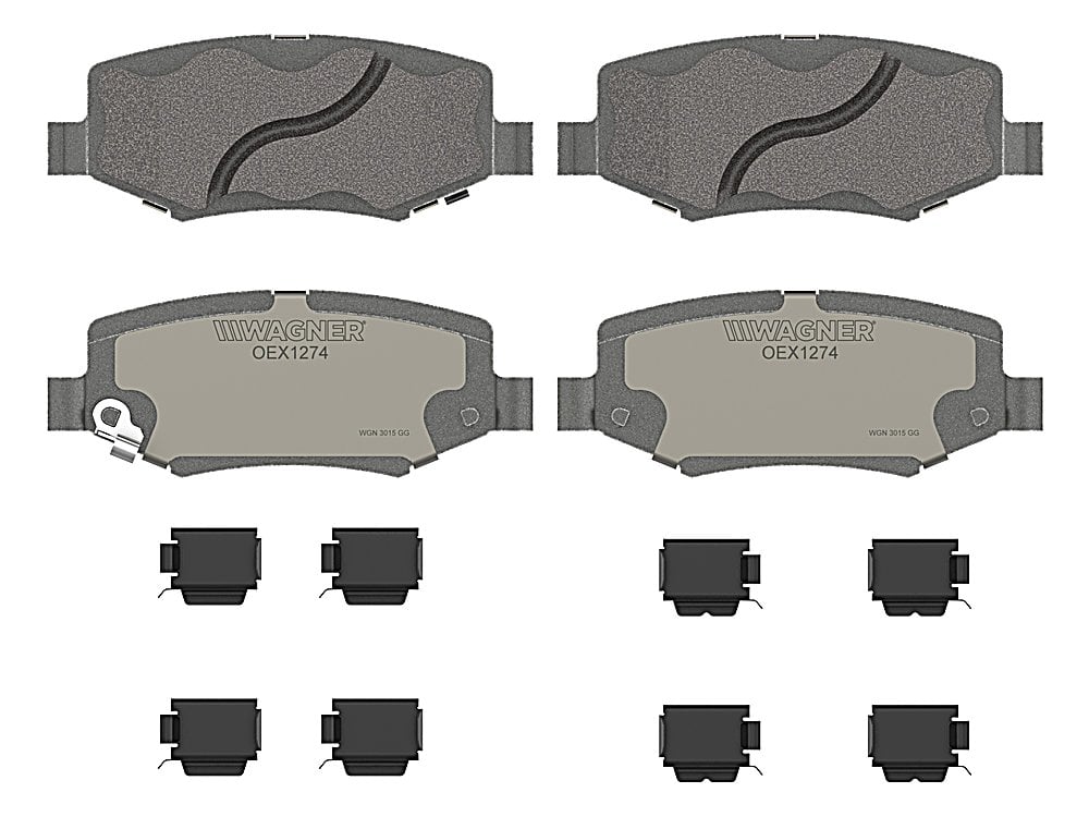 Rear Brake Pads - OEX