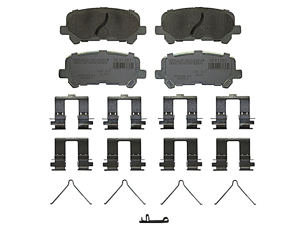 Rear Brake Pads - OEX for the Honda Odyssey