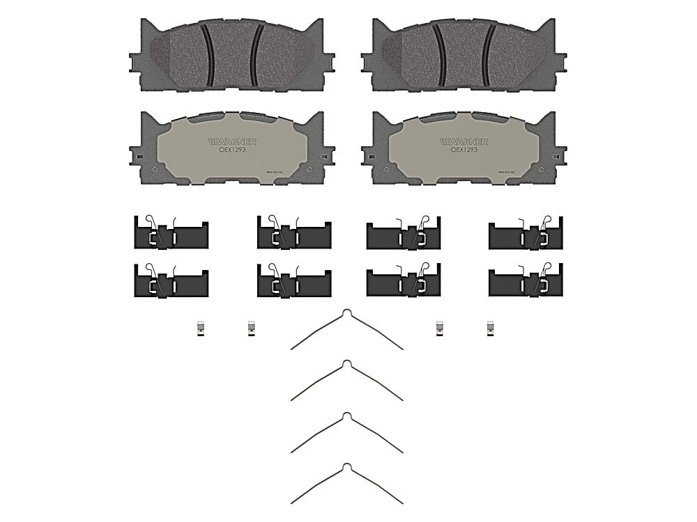 Front Brake Pads - OEX for the Lexus Es350