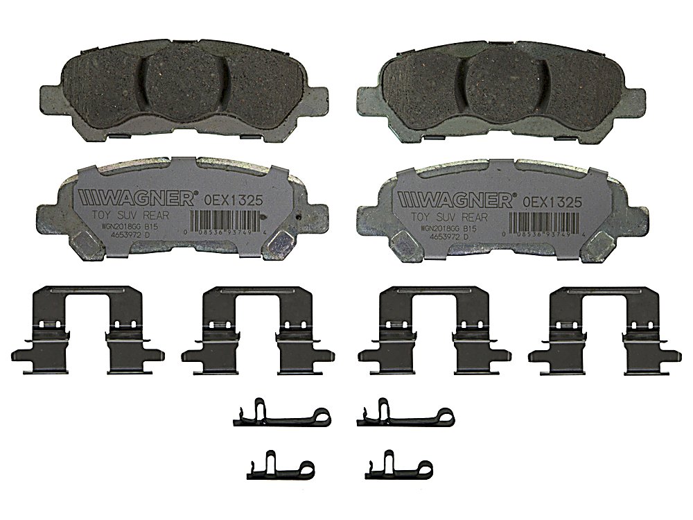 Rear Brake Pads - OEX for the Toyota Highlander