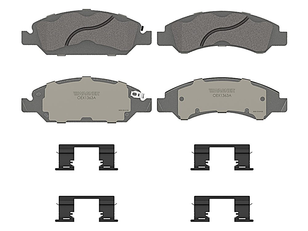 Front Brake Pads - Ceramic - OEX for the Chevrolet Tahoe