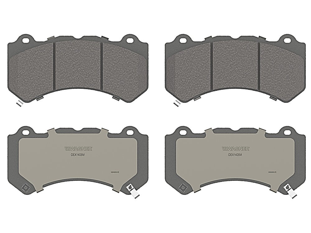 Front Brake Pads - Semi-Metallic - OEX for the Jeep Grand Cherokee