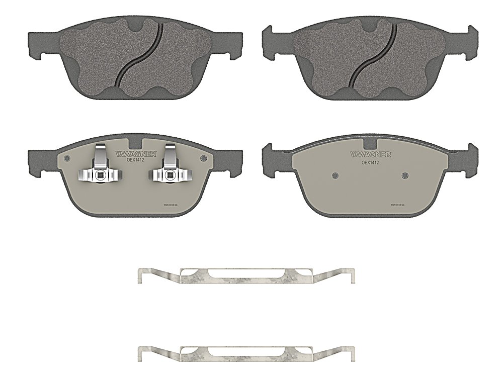 Front Brake Pads - OEX