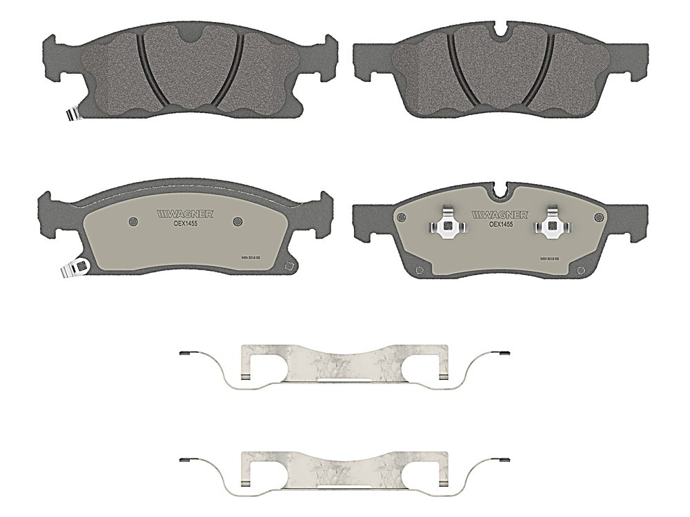 Front Brake Pads - Ceramic - OEX for the Jeep Grand Cherokee