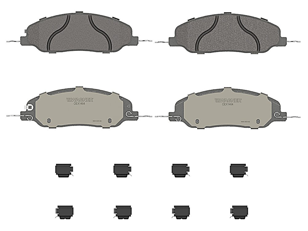 Front Brake Pads - OEX