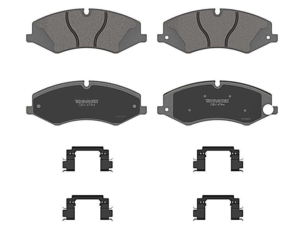Front Brake Pads - Semi-Metallic - OEX